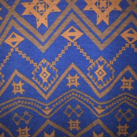 *** Final Sale*** LuLaRoe Blue Randy - Picture 2 of 2